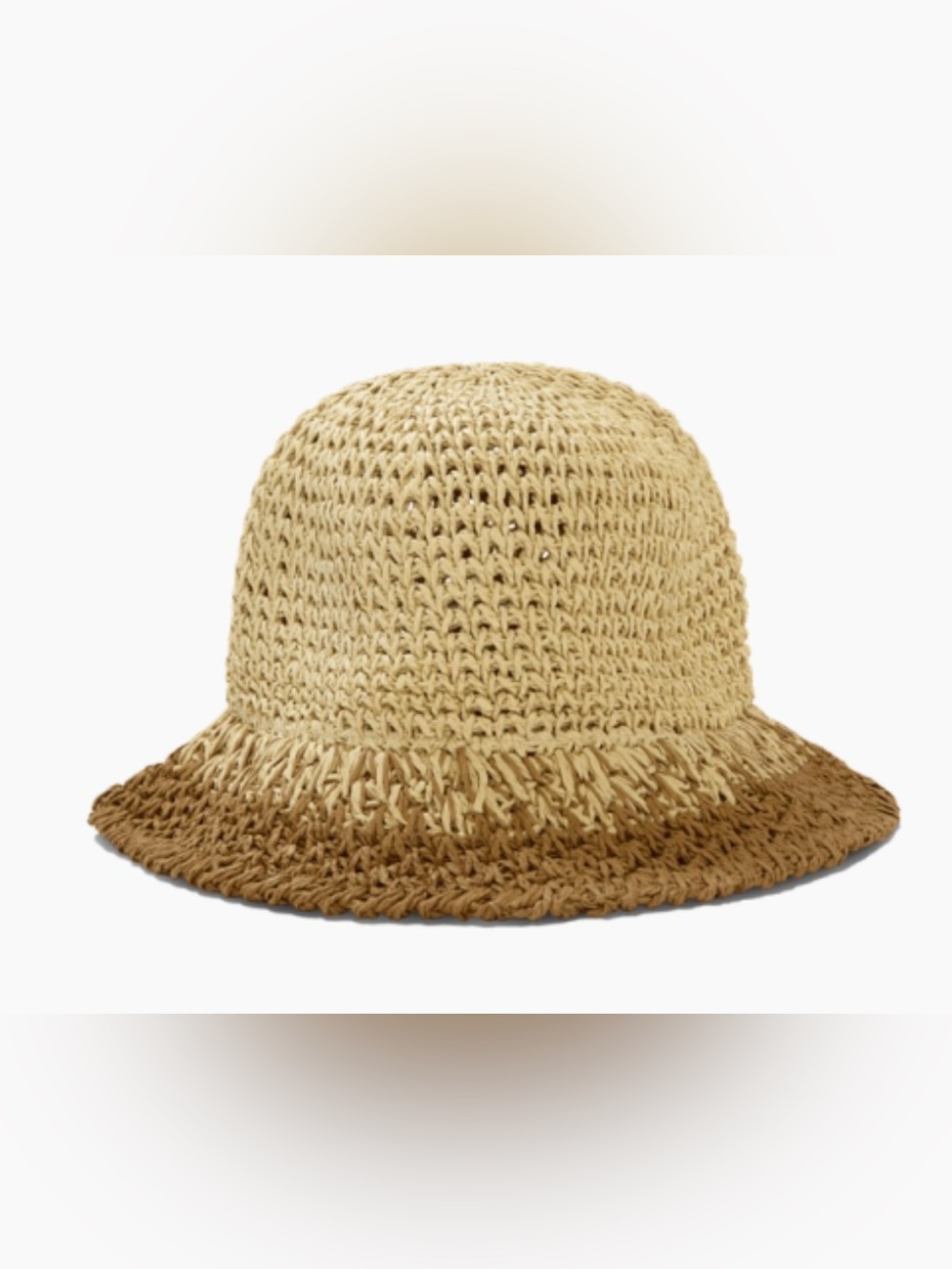 EUGENIA KIM Straw Bucket Hat
